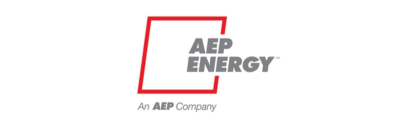AEP Energy logo - energy partner